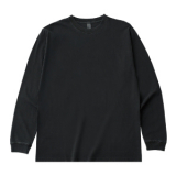 6.6オンス ロングスリーブガーメントダイTシャツ(1.6インチリブ)