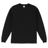 6.0オンス オーセンティック オープンエンド ヘヴィーウェイト ロングスリーブ Tシャツ（2.1インチリブ）